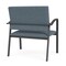 Lesro Newport Bariatric Chair Metal Frame, Charcoal, RF Serene Upholstery NP1401 - alternate 2